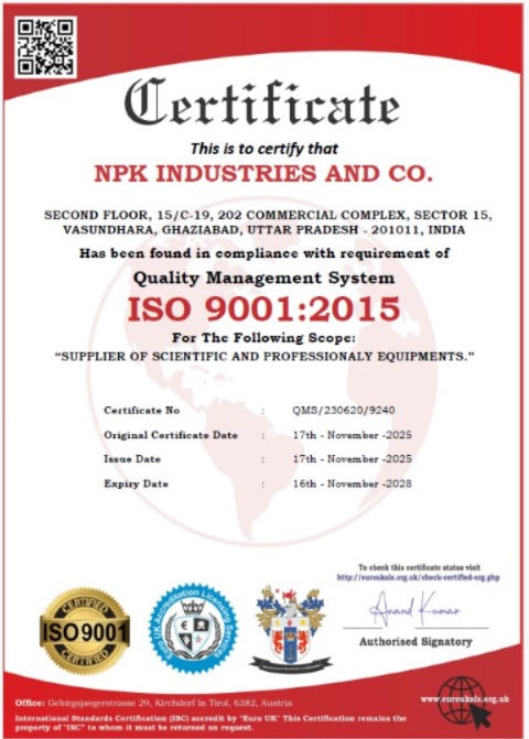ISO Certificate